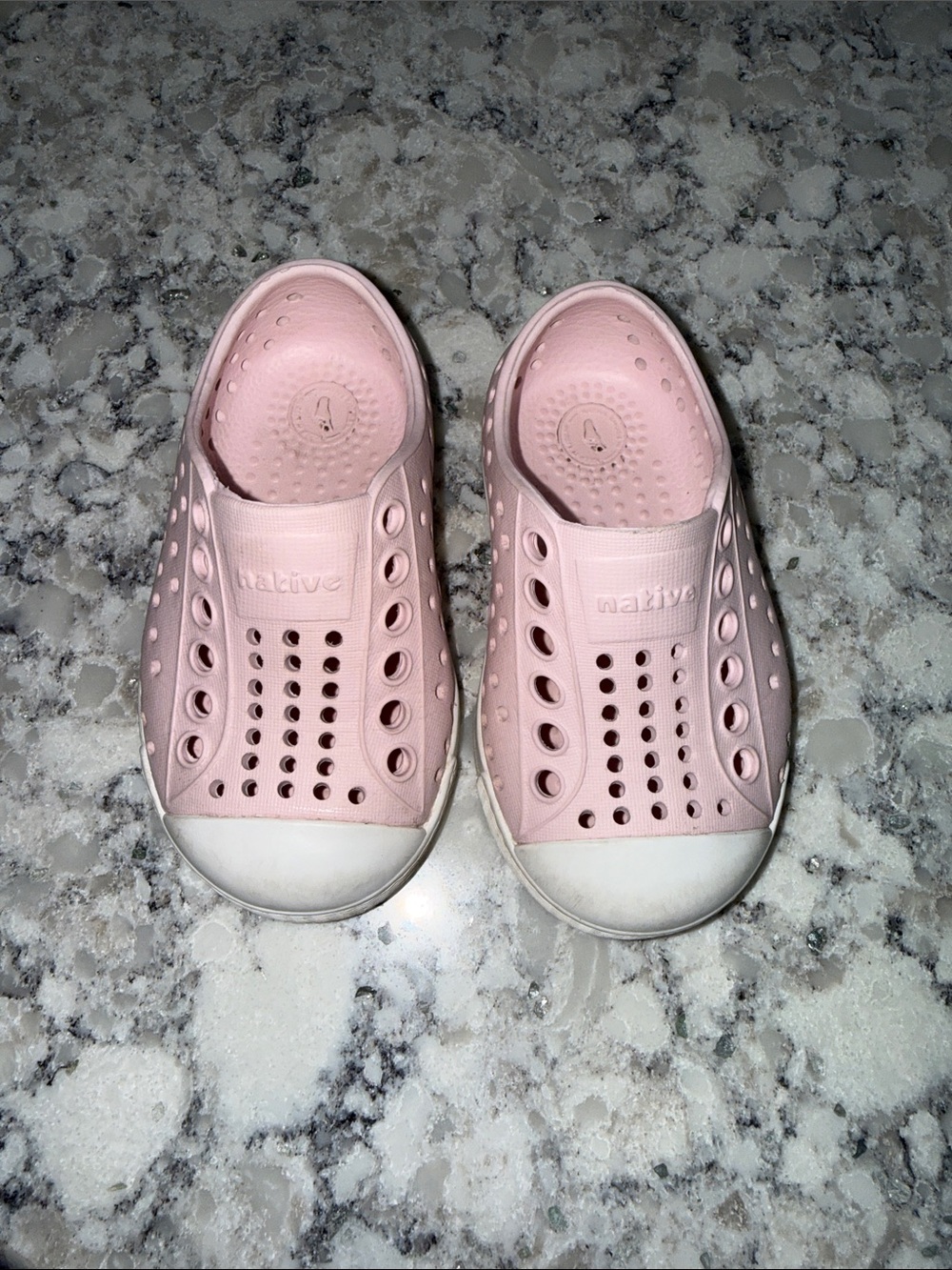 Pink Native shoes size C4